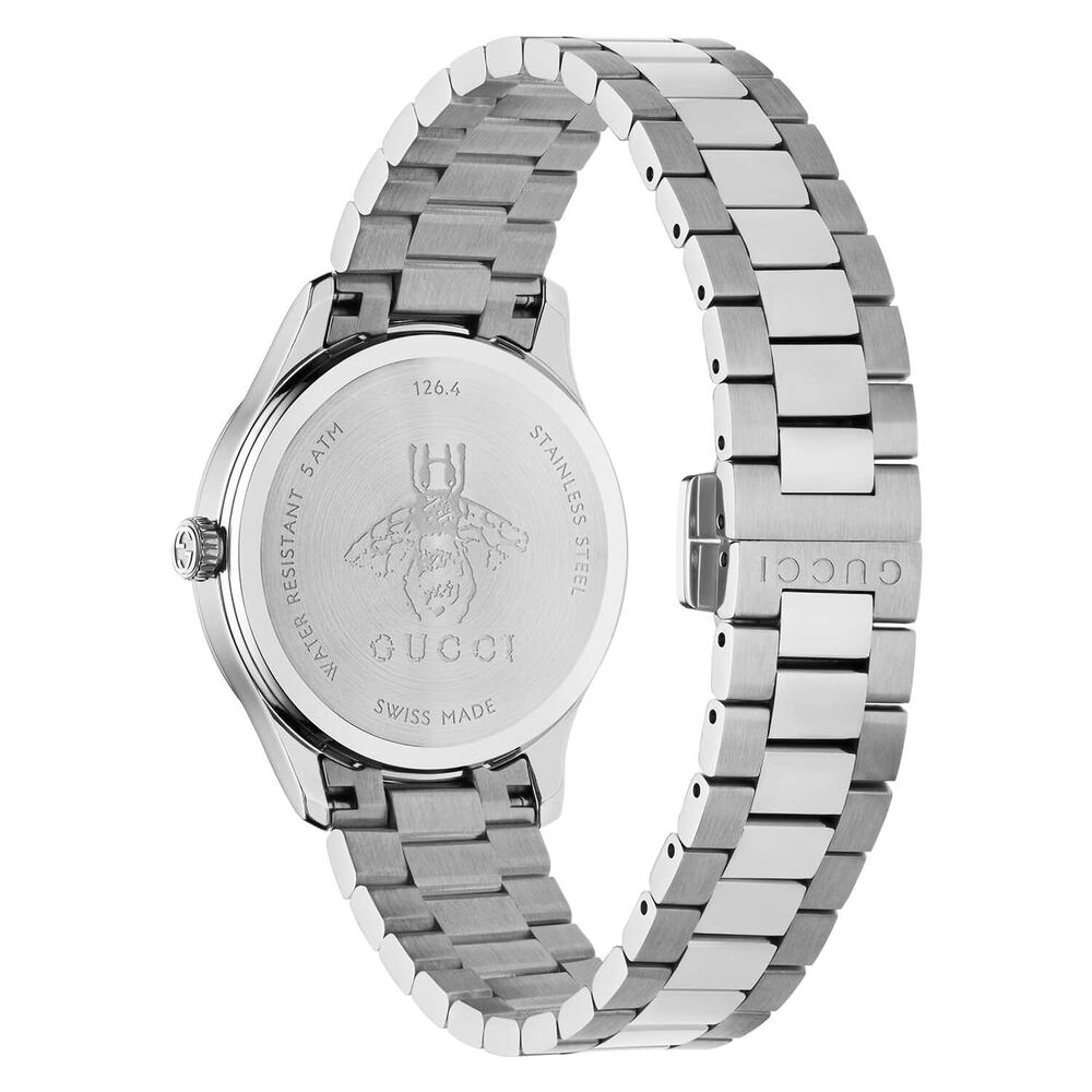 Gucci G-Timeless Multibee 32mm Silver Dial Watch