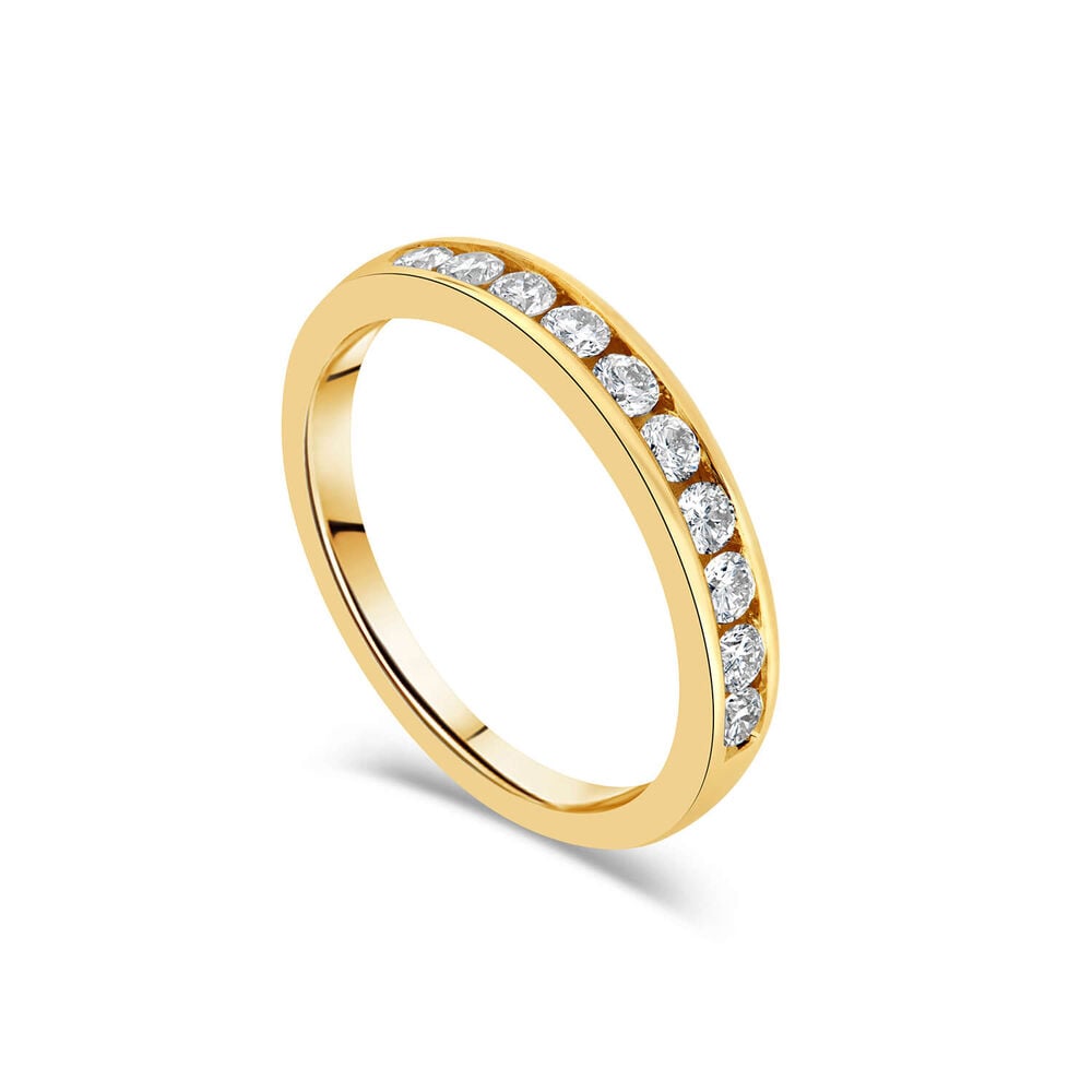 9ct Gold Eternity Ring image number 0