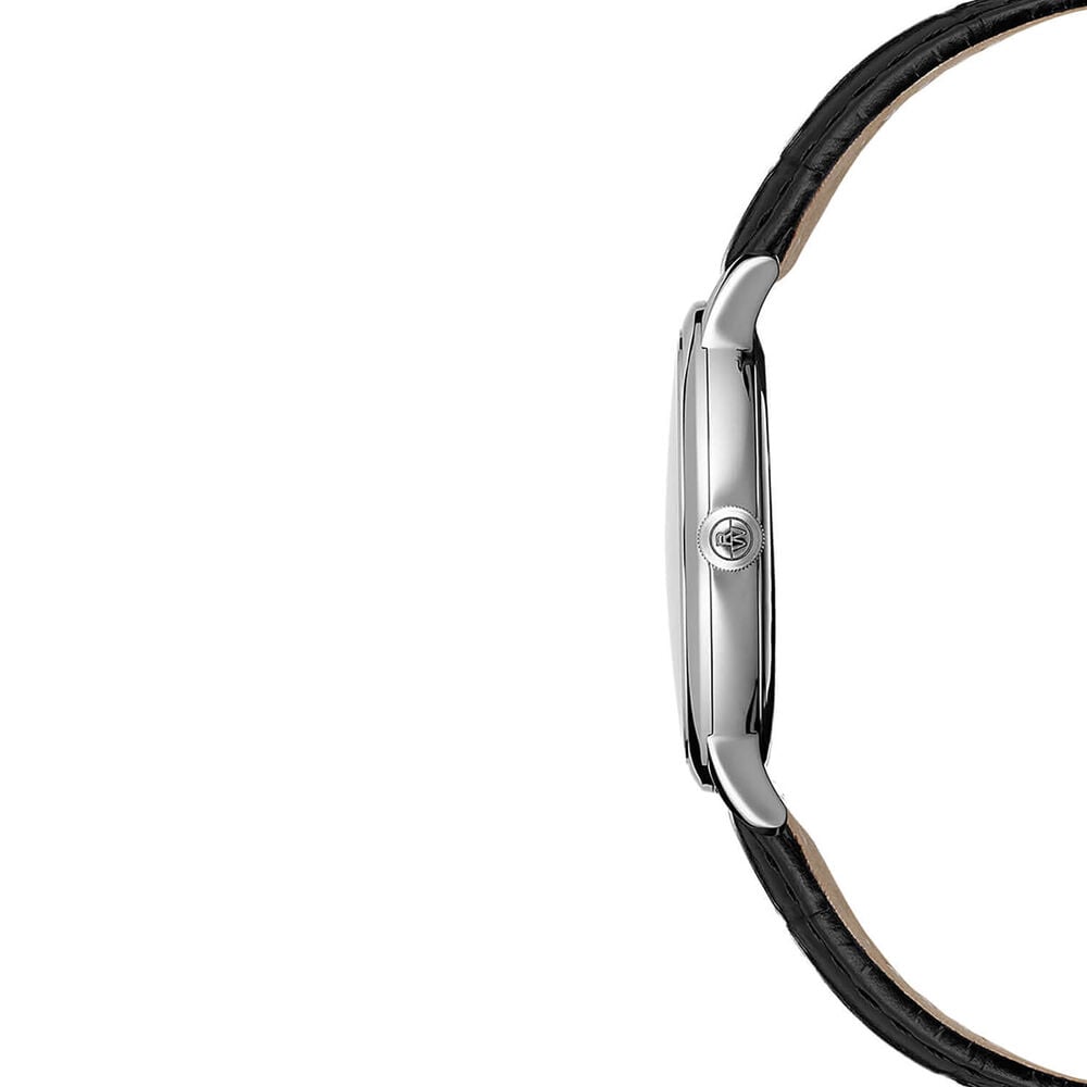 Raymond Weil Toccata Classic 39mm White Dial Black Leather Strap Watch