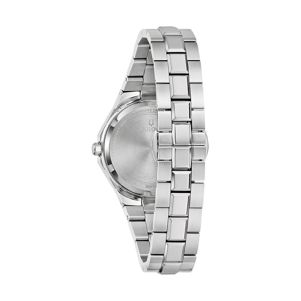 Bulova Prestige 32mm Purple Ombre Dial Stainless Steel Bracelet Watch image number 2