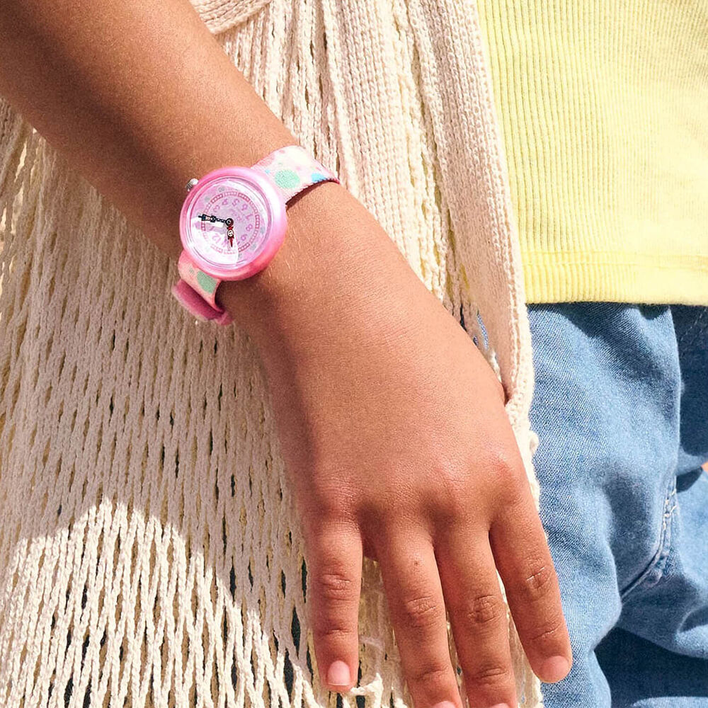 FLIK FLAK Flying Bubbles 31.85mm Quartz Kids Watch image number 3