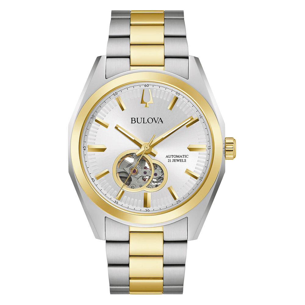 Bulova Men's Classic 42mm Black Dial Steel Bracelet Watch