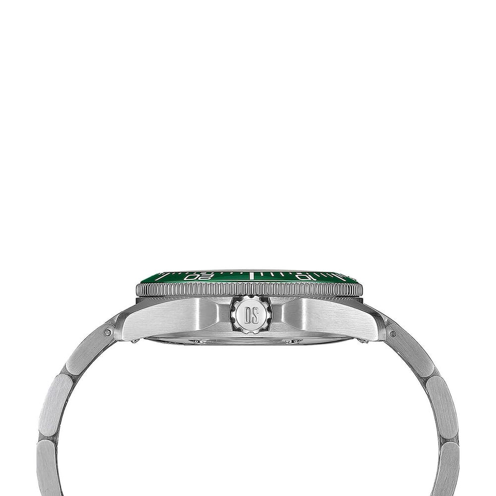 Certina DS Action Diver Powermatic 80 38mm Green Dial Steel Bracelet Watch image number 1