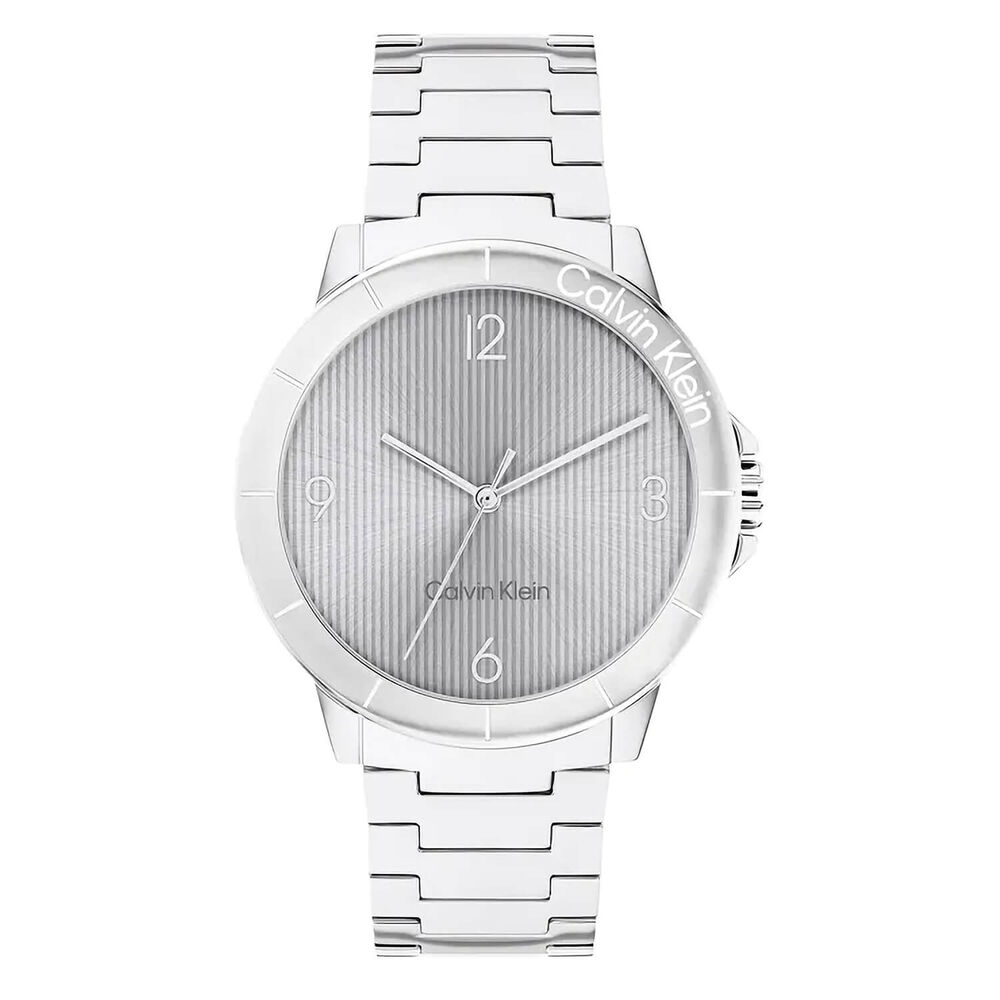 Calvin Klein 36mm Silver Dial Steel Bracelet Watch