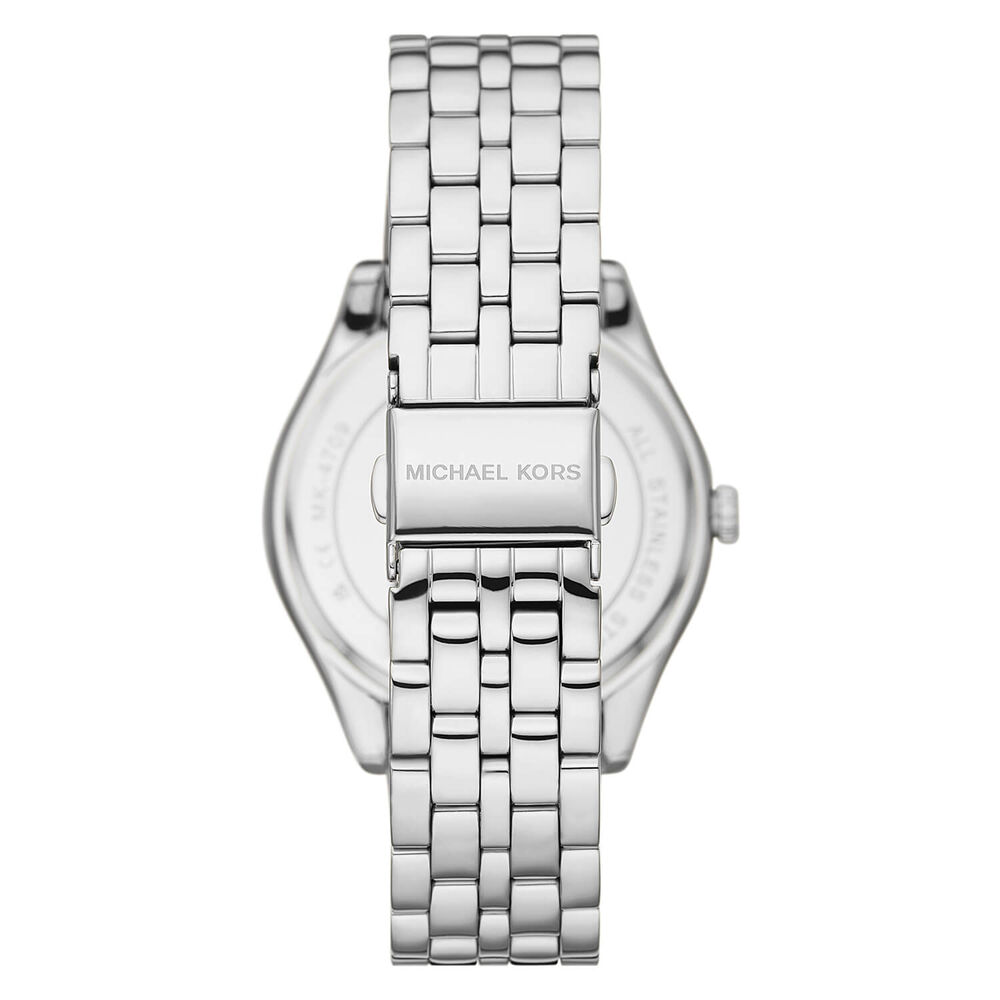 Michael Kors Harlowe 38mm Silver Crystal Dial & Bezel Bracelet Watch image number 3