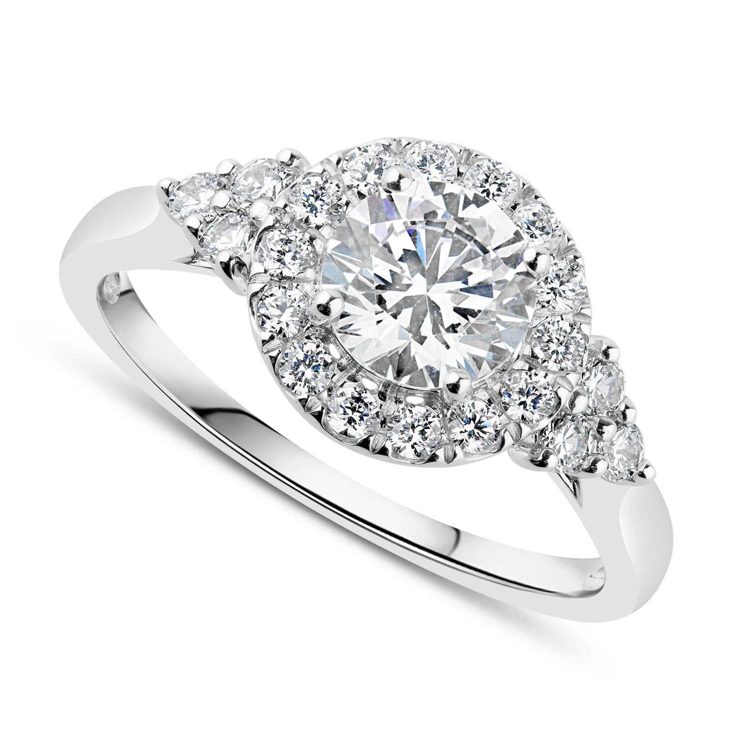 Cubic zirconia bands white gold shop