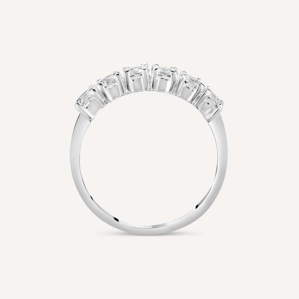 Sterling Silver Cubic Zirconia Ring image number 2