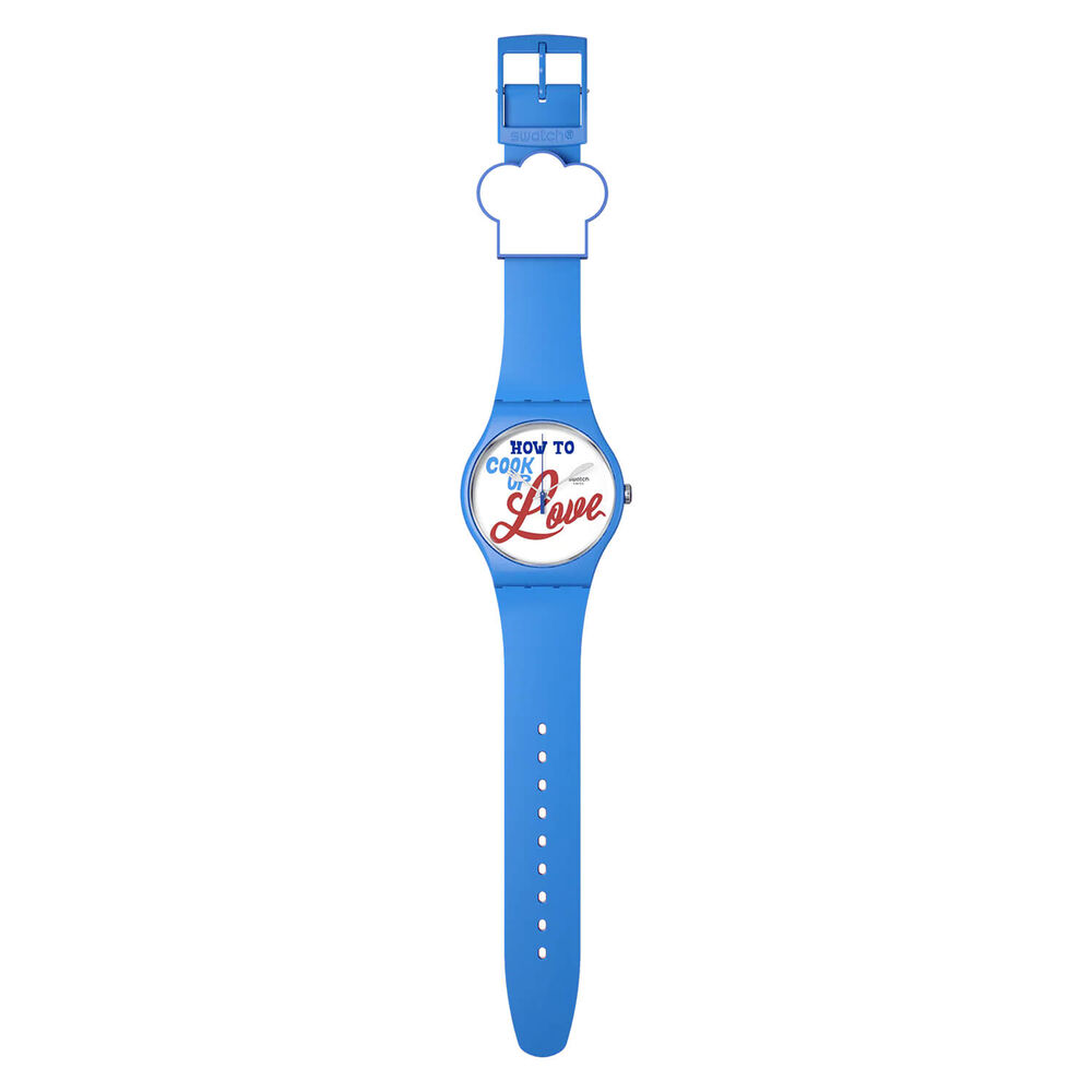 Swatch Recipe For Love 47mm Ble Strap Watch image number 0