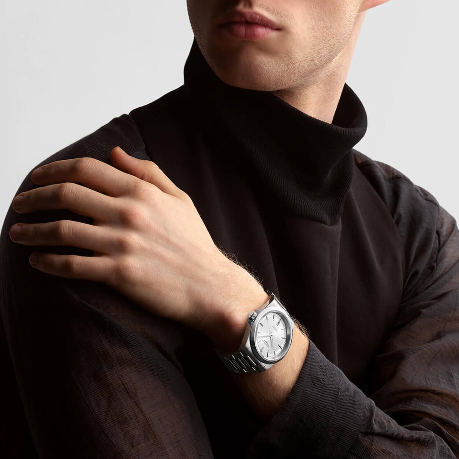 Longines conquest silver dial shop