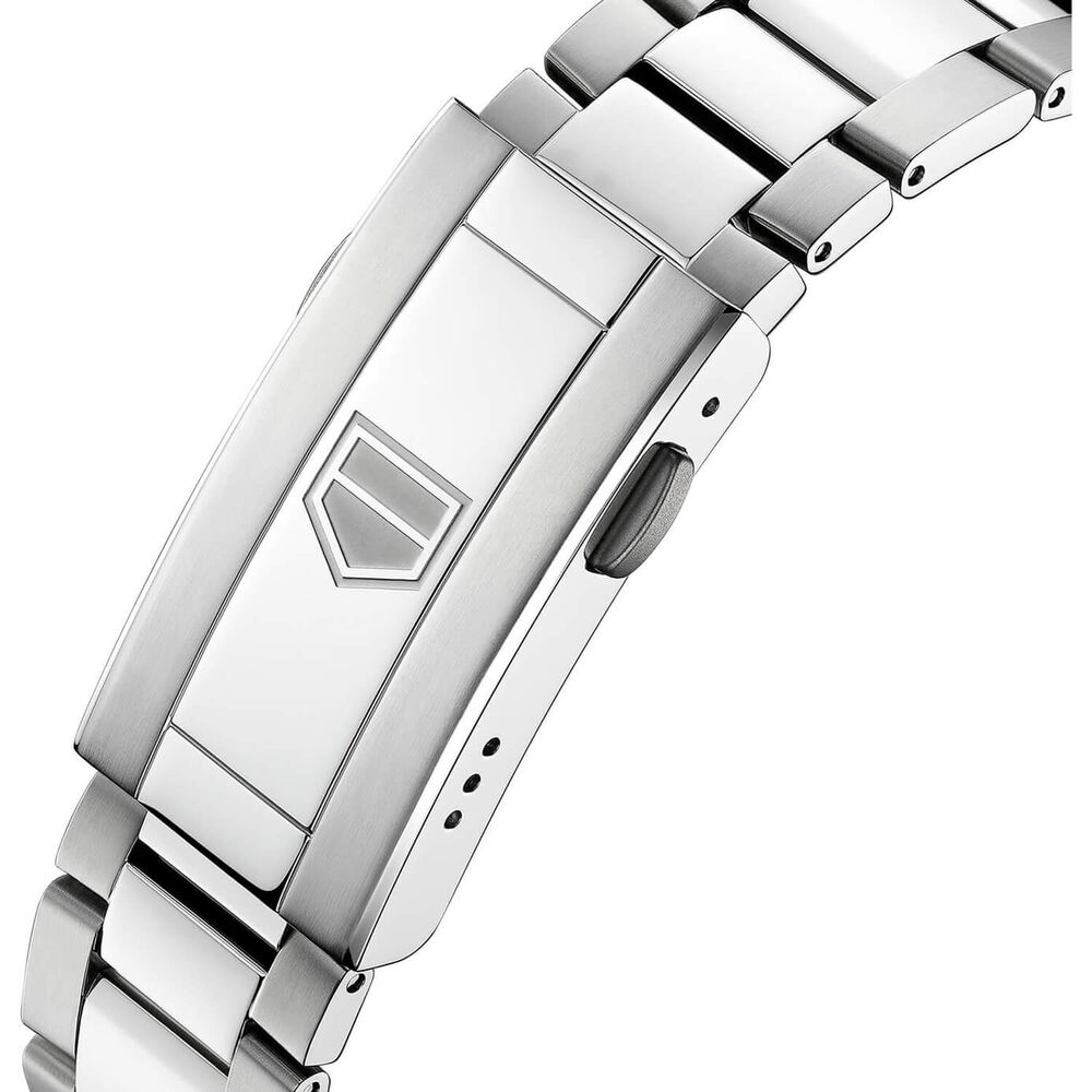TAG Heuer Aquaracer Professional 200 Quartz 40mm Silver Dial Steel Case Bracelet Watch image number 4