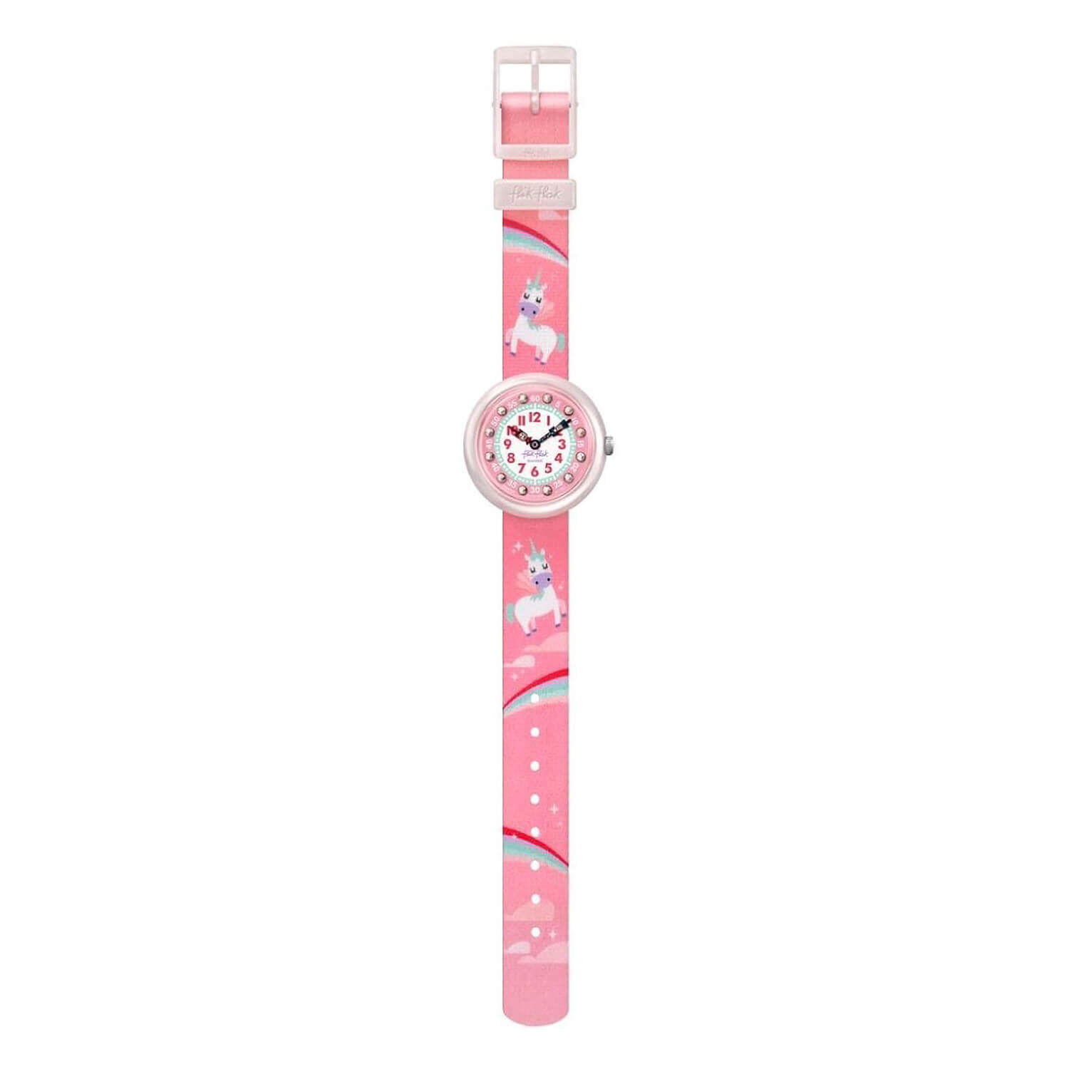 Unicorn flik flak top watch
