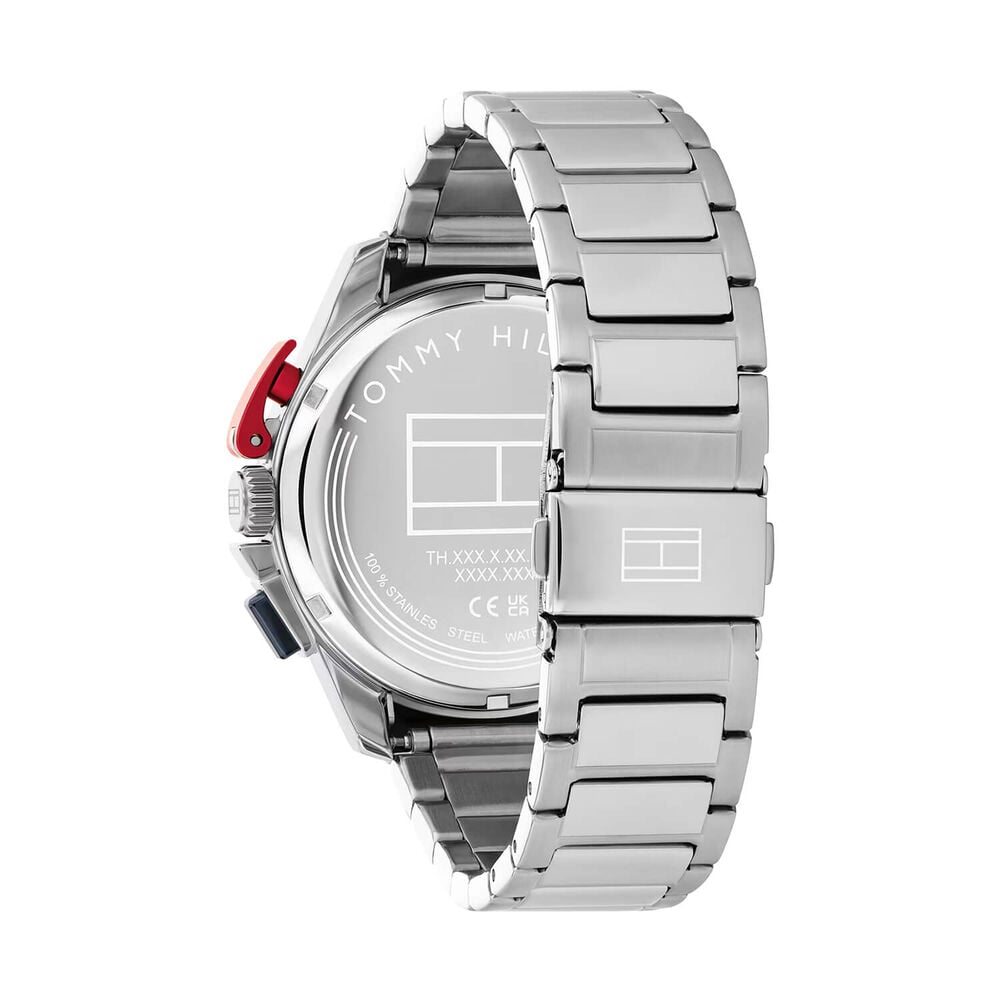 Tommy Hilfiger 44mm Blue Dial Stainless Steel Bracelet Chronograph Watch image number 2