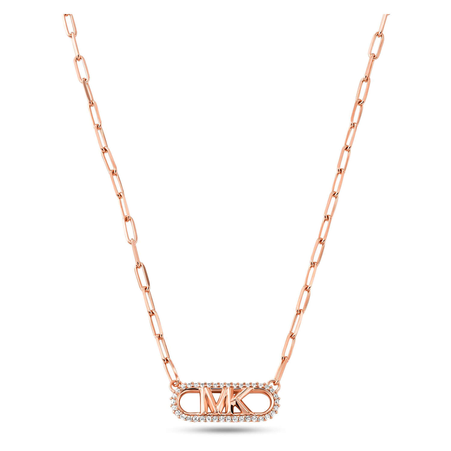 Mk necklace rose gold outlet