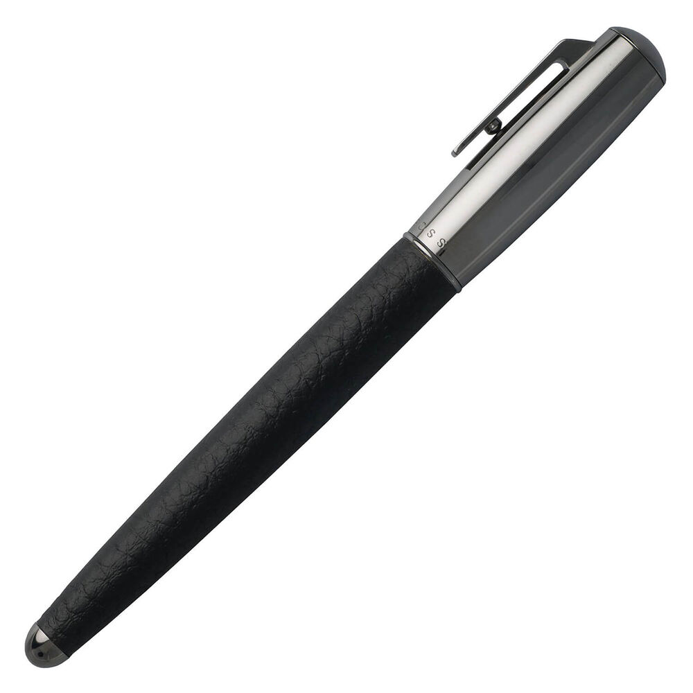 BOSS Pure Leather Black Fountain Pen image number 0