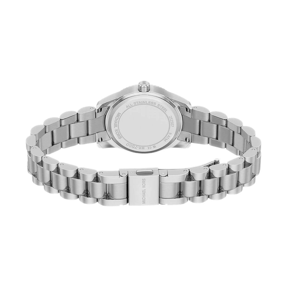 Michael Kors Petite Lexington 26mm Green Dial Stainless Steel Bracelet Watch