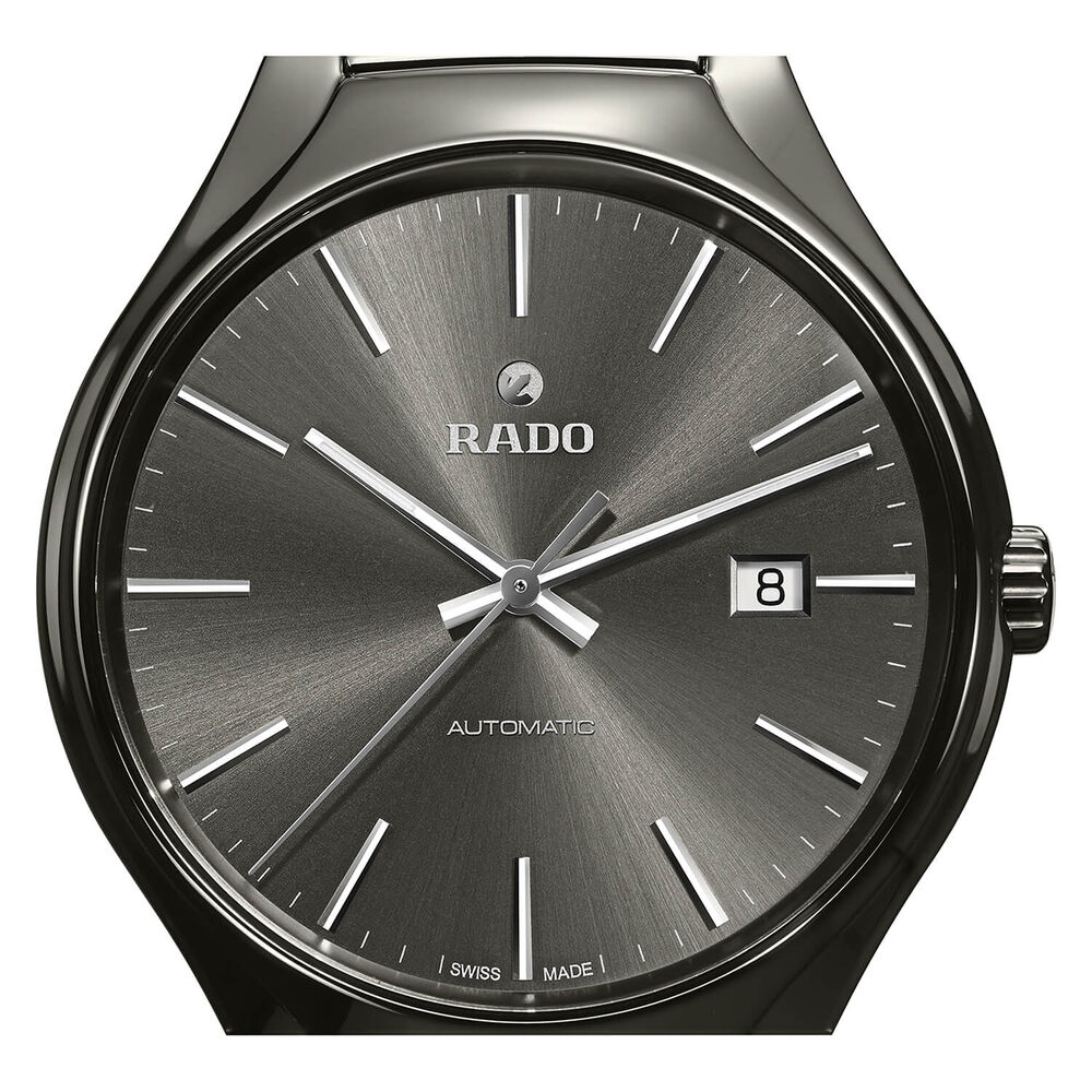 Rado True Automatic Men's Plasma Ceramic Watch image number 2