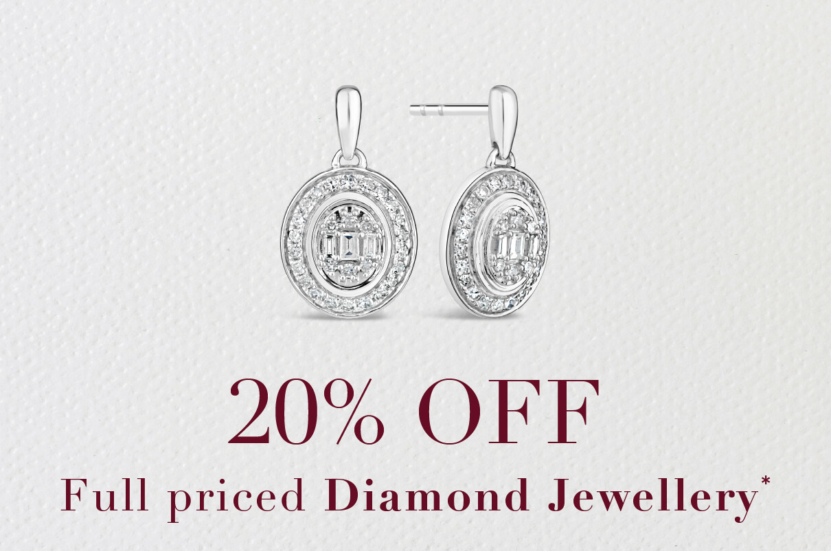 20% Off Diamond Jewellery*